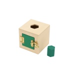 Montessori Thinks - Διάτρητο Κουτί Κλειδαριά - Εξάγωνο