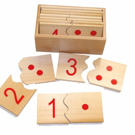 Montessori Thinks - Παζλ με τους Αριθμούς 1-10