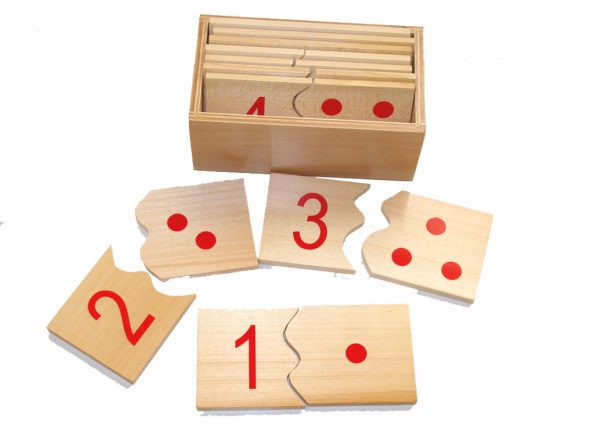 Montessori Thinks - Παζλ με τους Αριθμούς 1-10
