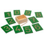 Montessori Thinks - Αριθμοί 0-9 σε ξύλινο κουτί