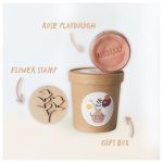 Montessori Thinks - Κουτί Δώρου: Πλαστελίνη Τριαντάφυλλο & Σφραγίδα