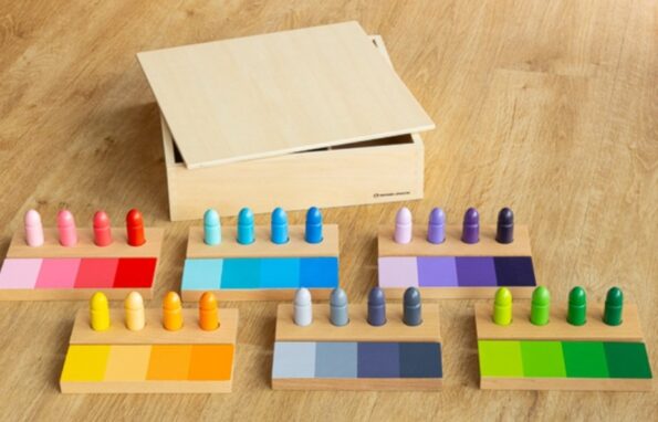 Montessori Thinks - Κουτί με Σκιές - Χρωματικές Διαβαθμίσεις