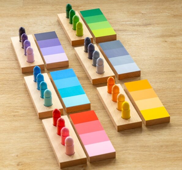 Montessori Thinks - Κουτί με Σκιές - Χρωματικές Διαβαθμίσεις