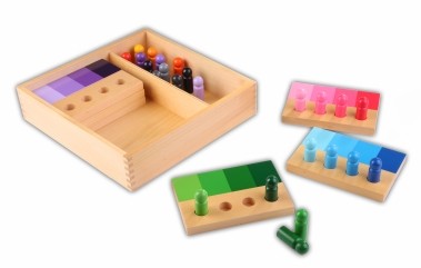Montessori Thinks - Κουτί με Σκιές - Χρωματικές Διαβαθμίσεις