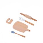 Montessori Thinks - Εργαλεία Μαγειρικής & Ποδιά - 6 Τμχ